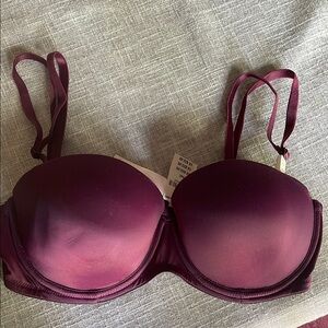 VS Pink collection Purple Push-up Bra - Size 34C - NWT!